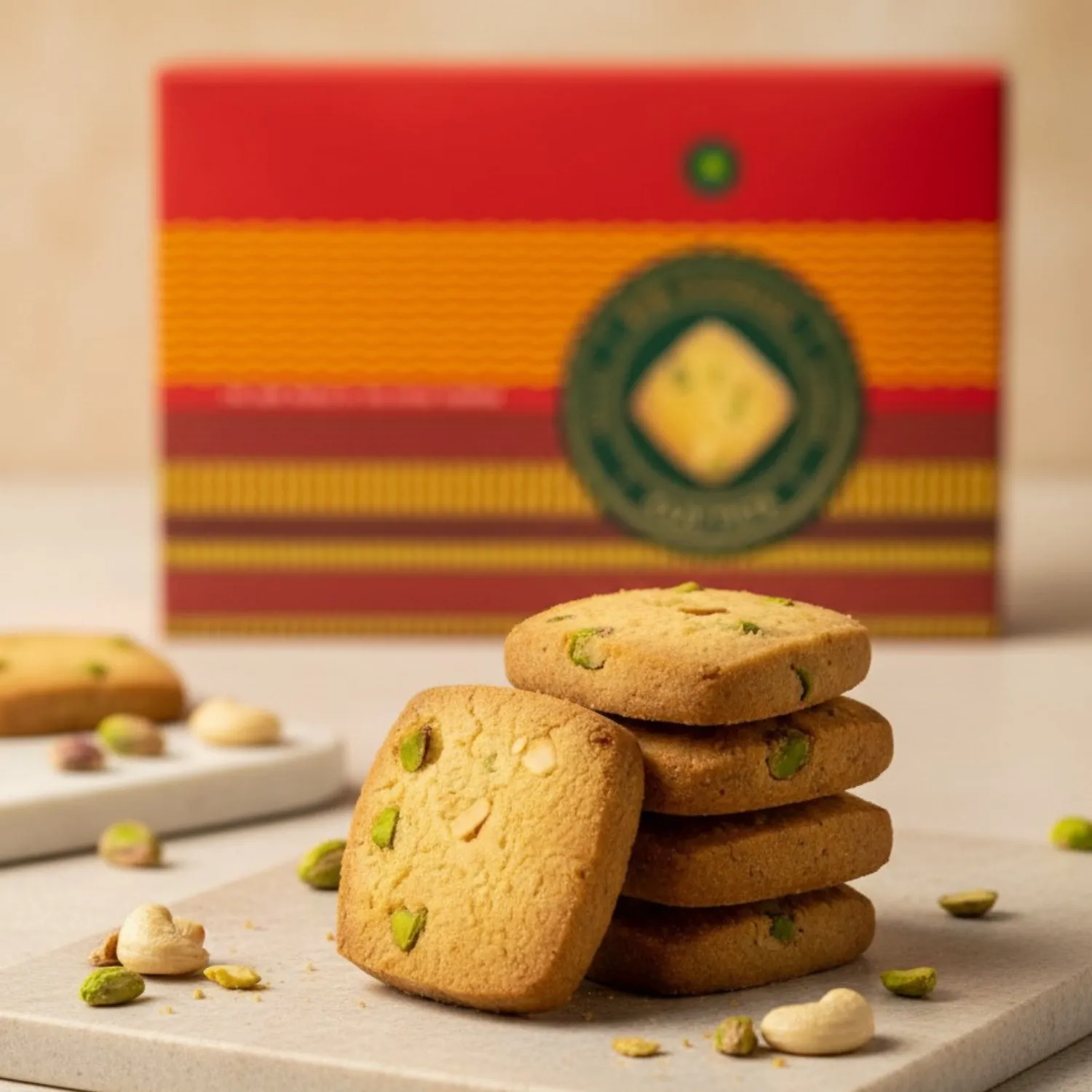 Kaju Pista Cookies