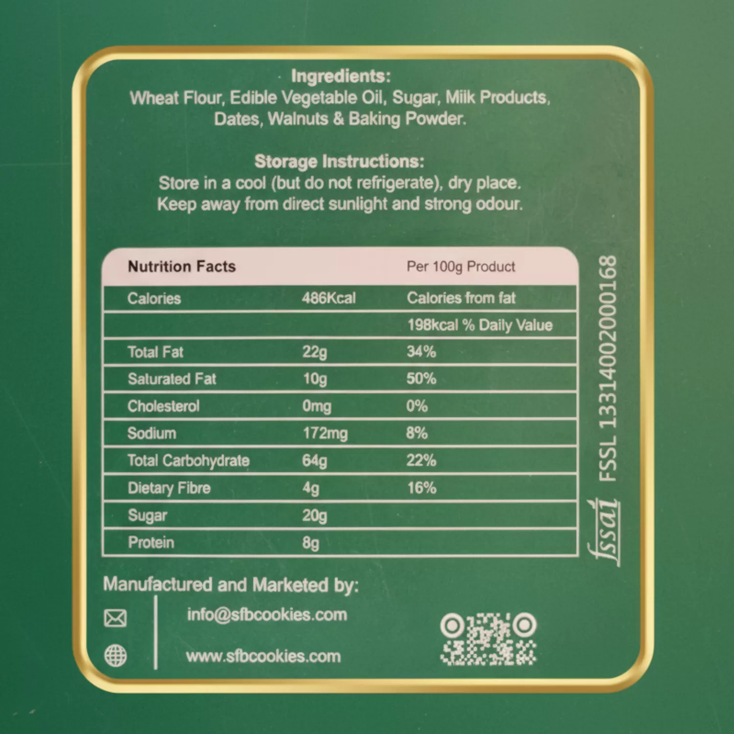 Date and Walnut Cake